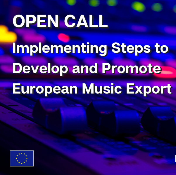 Új felhívás: Az európai zenei export fejlesztésének és előmozdításának lépései