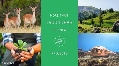 Több mint 1 500 új projektötlet érkezett eddig az idei LIFE pályázati kiírásokra!