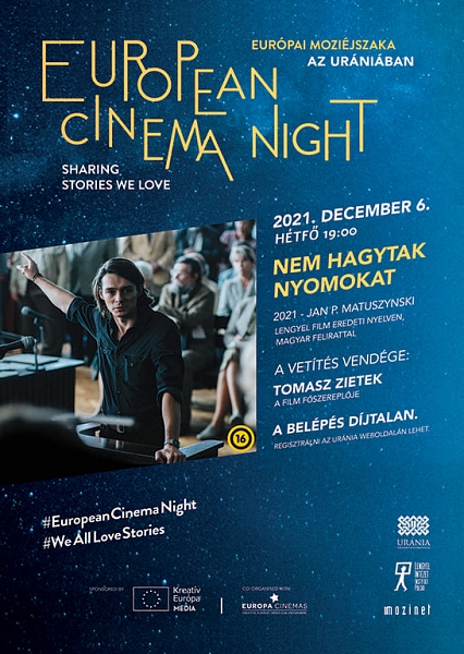 Európai Mozi Éjszakája 2021. december 6. 19 óra, Uránia Mozi
